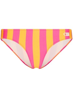 Solid & Striped плавки бикини Elle в полоску