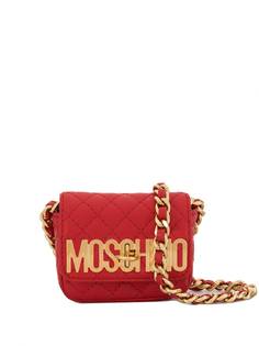 Moschino Pre-Owned мини-сумка через плечо с логотипом
