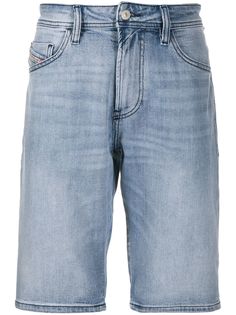 Diesel джинсовые шорты кроя слим