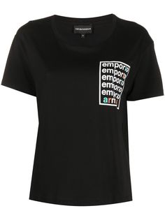 Giorgio Armani футболка с логотипом