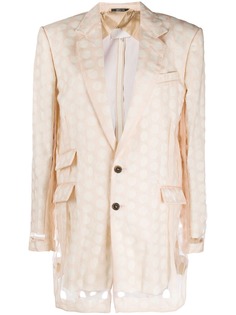 Maison Margiela polka dot blazer