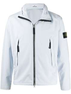 Stone Island куртка с воротником-воронкой