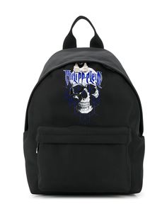 Philipp Plein рюкзак с логотипом и принтом Skull