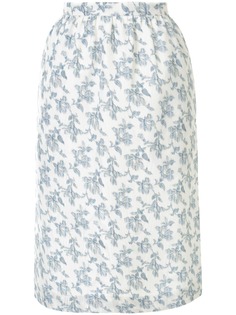 Brock Collection юбка с цветочным принтом