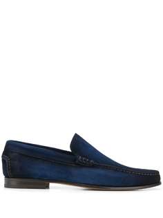 Santoni лоферы без застежки