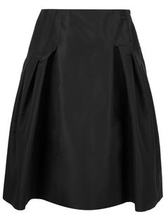 Carolina Herrera юбка А-образного силуэта со складками