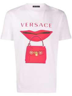 Versace футболка с принтом
