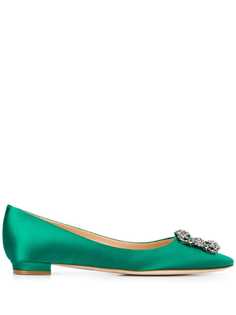 Manolo Blahnik мюли Hangisi с заостренным носком