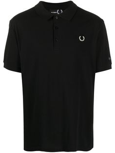 Raf Simons X Fred Perry рубашка поло с фотопринтом