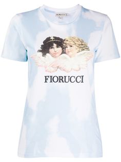 Fiorucci футболка Angels с принтом тай-дай