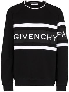 Givenchy толстовка с круглым вырезом и логотипом