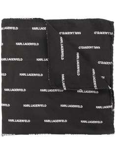 Karl Lagerfeld платок-паше с вышивкой