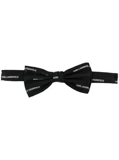 Karl Lagerfeld галстук-бабочка с логотипом