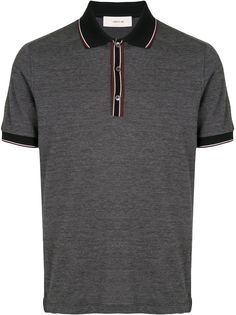 Cerruti 1881 contrast trim polo shirt