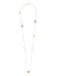 Chopard золотое колье Happy Hearts с бриллиантами