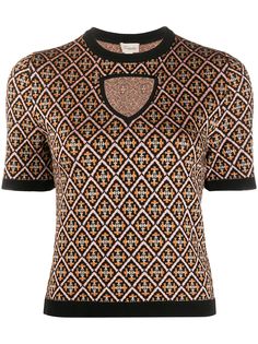 Temperley London жаккардовый топ Madame