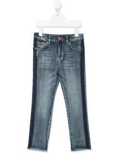 Billieblush джинсы с бахромой