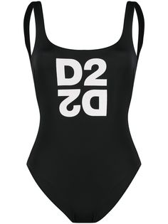 Dsquared2 слитный купальник с логотипом
