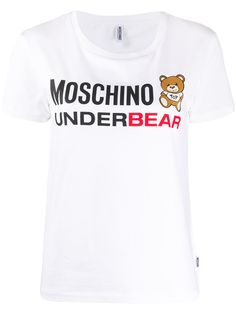 Moschino футболка Underbear с логотипом