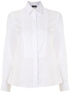 Emporio Armani contrast bib shirt