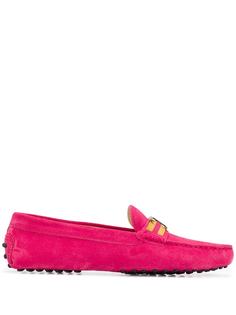 Tods лоферы с монограммой Tod`S