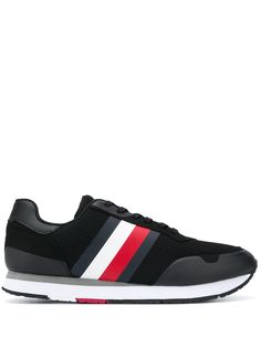 Tommy Hilfiger сетчатые кроссовки с полосками