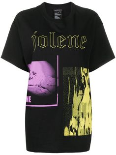 Ann Demeulemeester футболка Jolene с фотопринтом