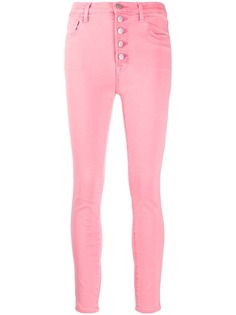 J Brand джинсы скинни Lillie Bottoni с завышенной талией