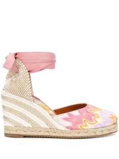 Missoni Mare эспадрильи с ремешками на щиколотке