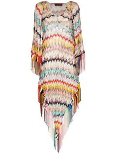 Missoni Mare трикотажное платье-кафтан