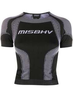 MISBHV укороченный топ с логотипом