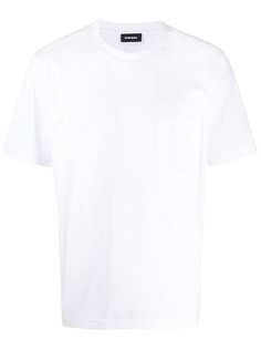 Diesel футболка с вышитым логотипом