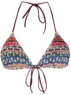 Missoni Mare трикотажный лиф бикини