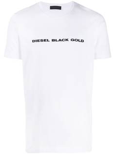 Diesel Black Gold футболка с круглым вырезом и логотипом