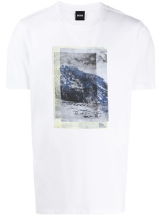 Boss Hugo Boss многослойная футболка Tiburt с логотипом