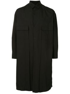 Yohji Yamamoto oversized longline shirt