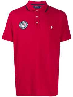 Polo Ralph Lauren рубашка поло с нашивкой Racing