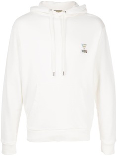 Maison Kitsuné толстовка с капюшоном и нашивкой-логотипом