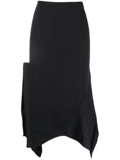 Jil Sander юбка асимметричного кроя с разрезом