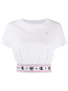Chiara Ferragni футболка с логотипом Champion x Chiara Ferragni