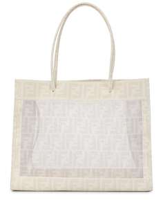 Fendi Pre-Owned сумка-тоут с узором Zucca