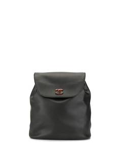 Chanel Pre-Owned рюкзак 1998-го года с поворотным замком и логотипом CC