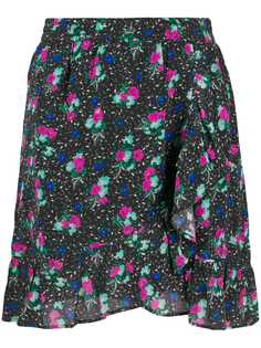 Essentiel Antwerp юбка с оборками и цветочным принтом
