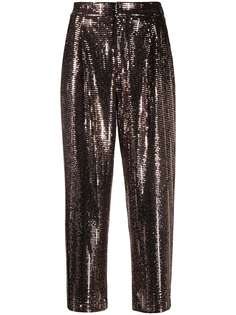 Pt01 декорированные укороченные брюки Daisy