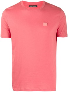 Acne Studios футболка с нашивкой