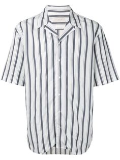 Cerruti 1881 полосатая рубашка с короткими рукавами