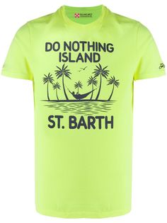 Mc2 Saint Barth футболка с принтом Nothing Island