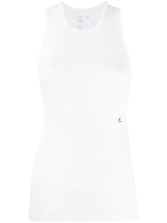 Helmut Lang топ из джерси в рубчик