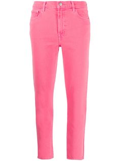 J Brand укороченные джинсы средней посадки