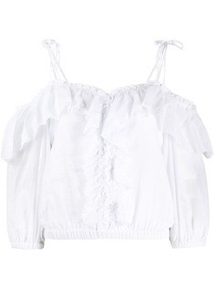 Charo Ruiz Ibiza блузка Blusa Yali с пышными рукавами